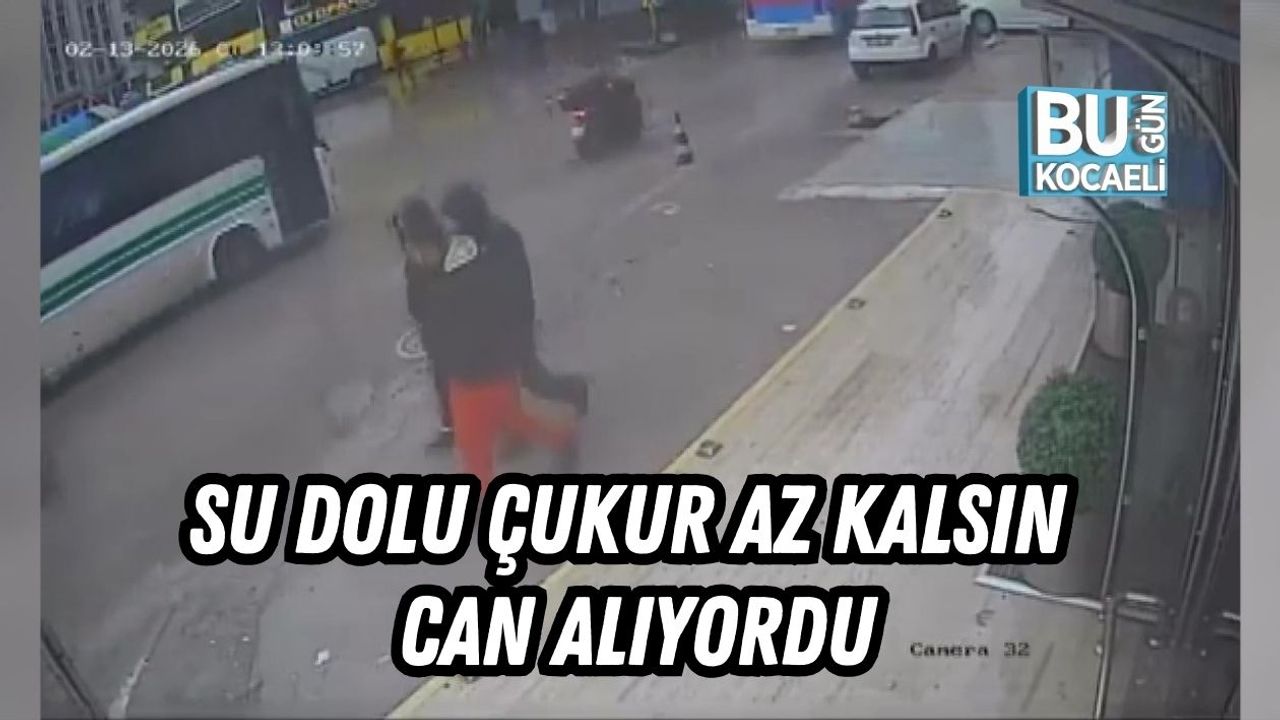 SU DOLU ÇUKUR AZ KALSIN CAN ALIYORDU