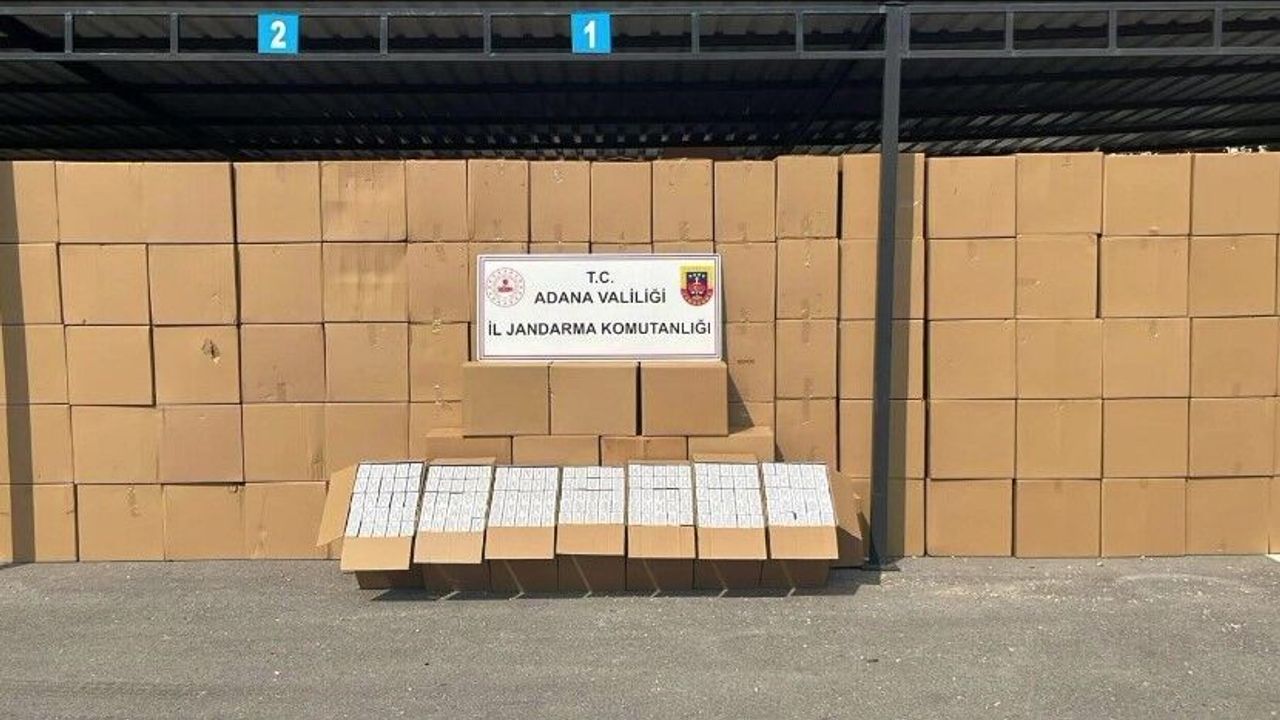 16 MİLYON 400 BİN KAÇAK MAKARON ELE GEÇİRİLDİ