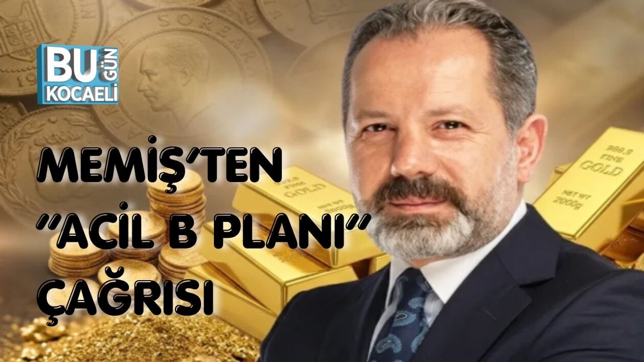 İSLAM MEMİŞ’TEN “ACİL B PLANI” ÇAĞRISI