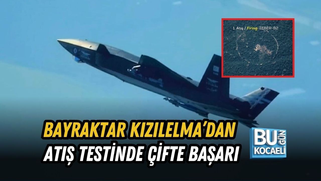 BAYRAKTAR KIZILELMA’DAN ATIŞ TESTİNDE ÇİFTE BAŞARI