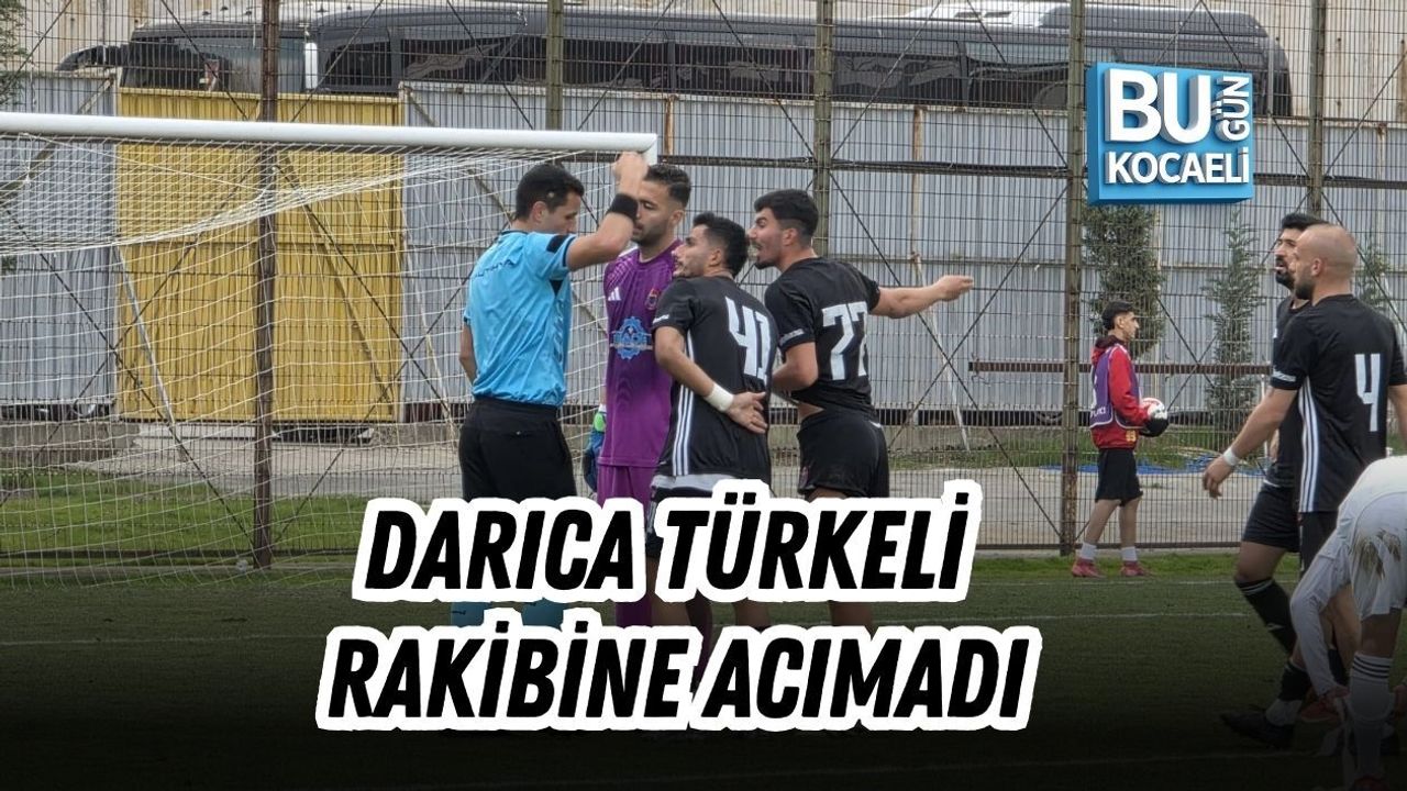 DARICA TÜRKELİ RAKİBİNE ACIMADI