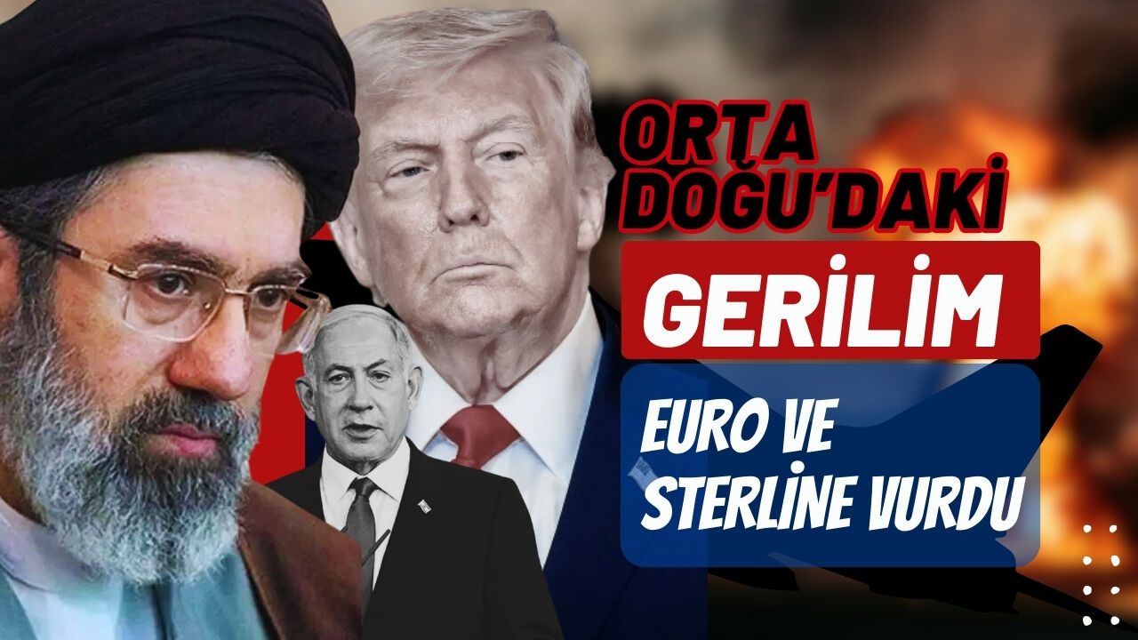 ORTA DOĞU’DAKİ GERİLİM EURO VE STERLİNE VURDU