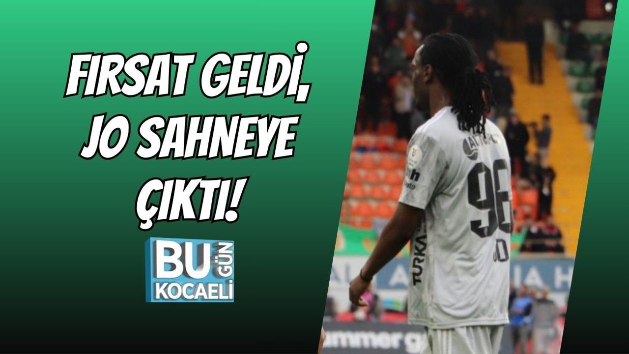 FIRSAT GELDİ, JO SAHNEYE ÇIKTI!