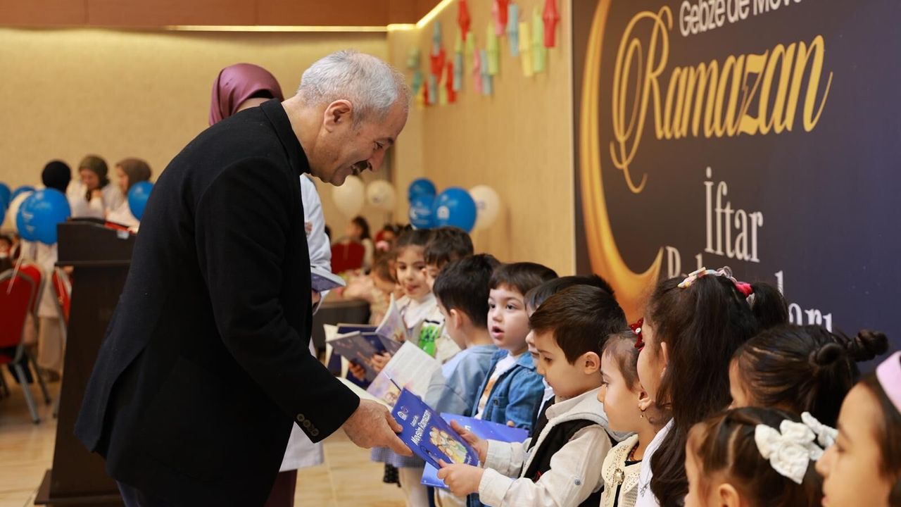 GEBZE’DE ÇOCUKLARA RAMAZAN KÜLTÜRÜ ANLATILDI