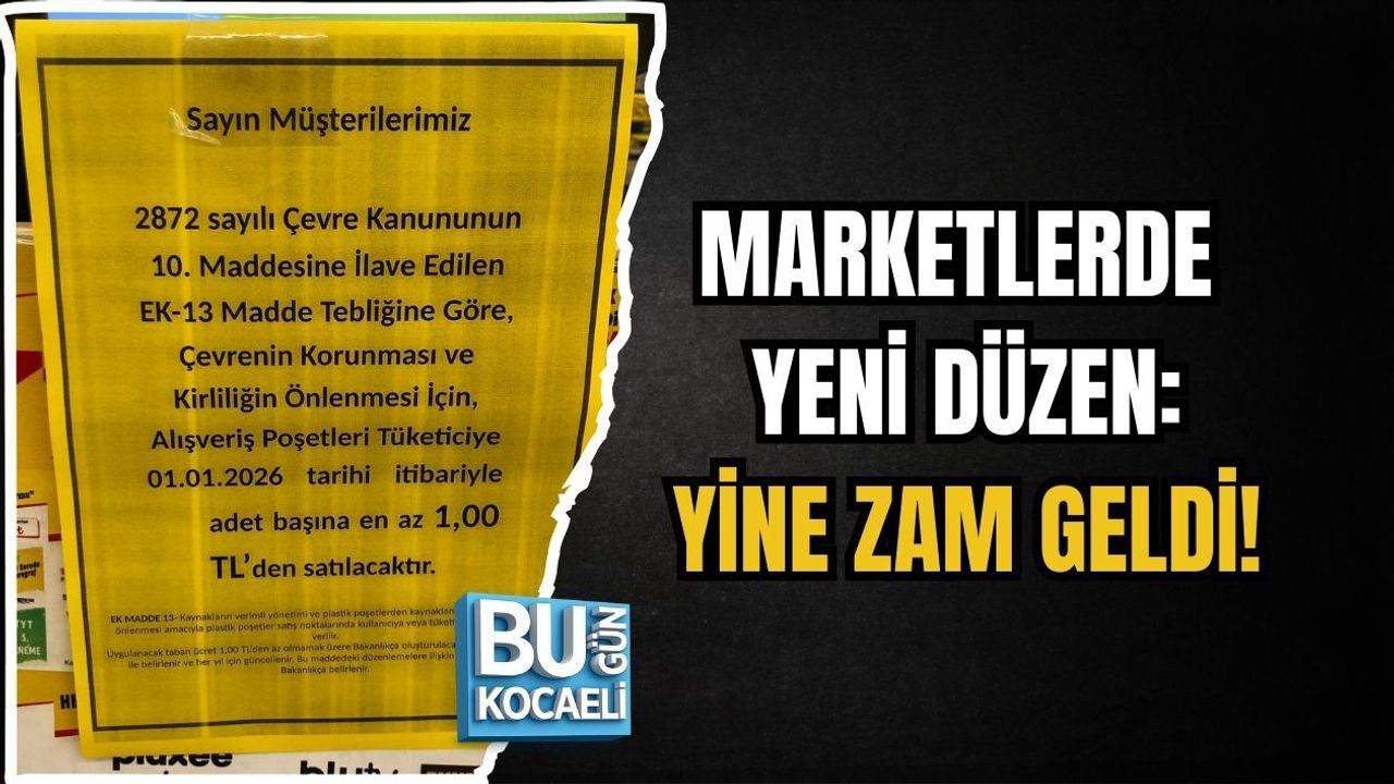 MARKETLERDE YENİ DÜZEN: YİNE ZAM GELDİ!
