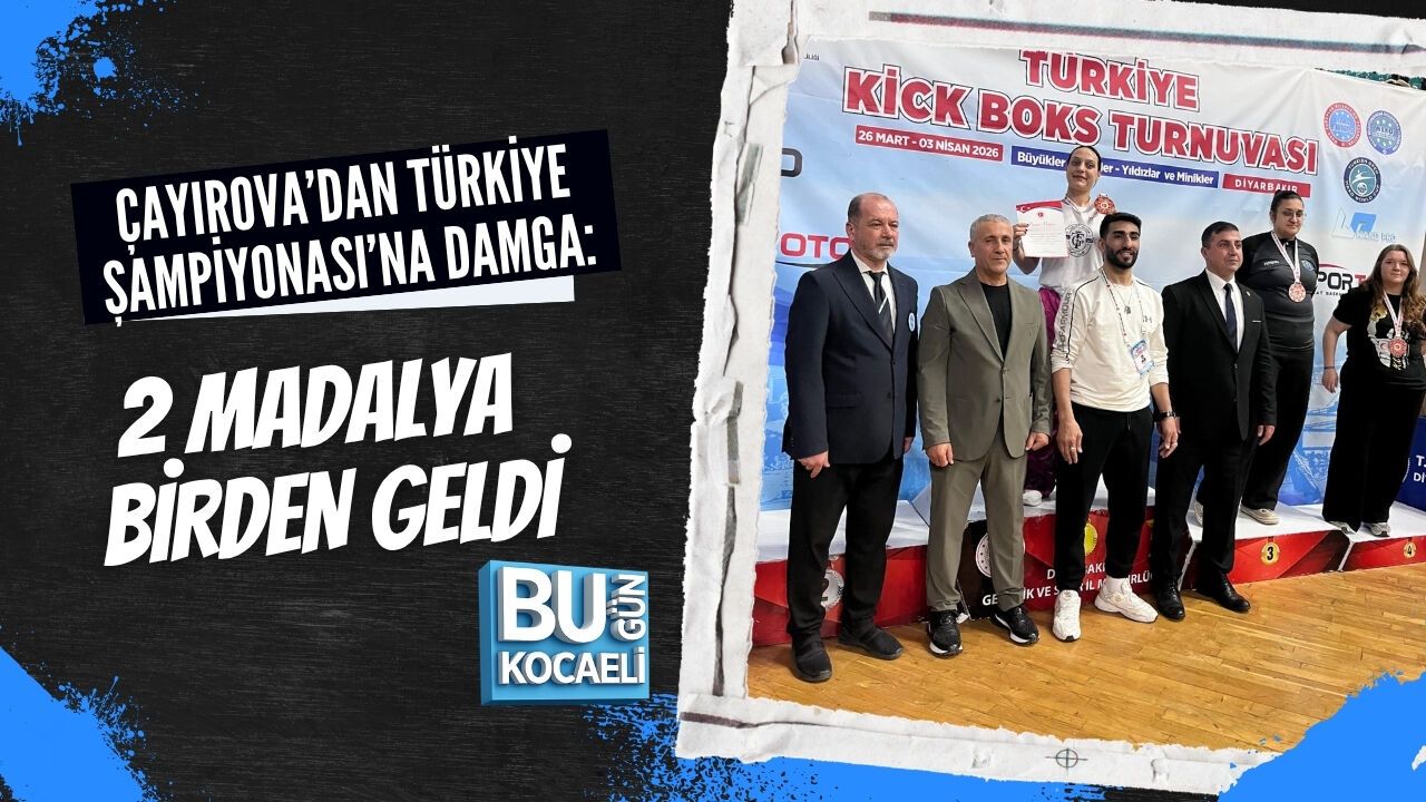 ÇAYIROVA’DAN TÜRKİYE ŞAMPİYONASI’NA DAMGA: 2 MADALYA BİRDEN GELDİ