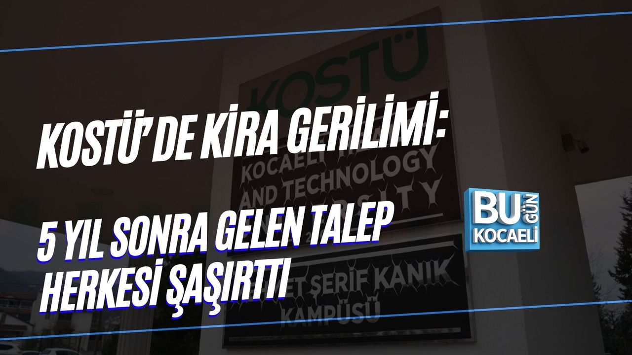 KOSTÜ’DE KİRA GERİLİMİ: 5 YIL SONRA GELEN TALEP HERKESİ ŞAŞIRTTI