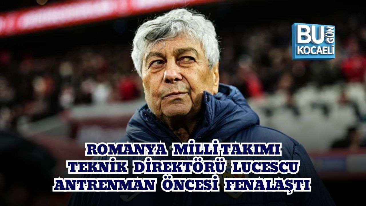 ROMANYA MİLLİ TAKIMI TEKNİK DİREKTÖRÜ LUCESCU ANTRENMAN ÖNCESİ FENALAŞTI