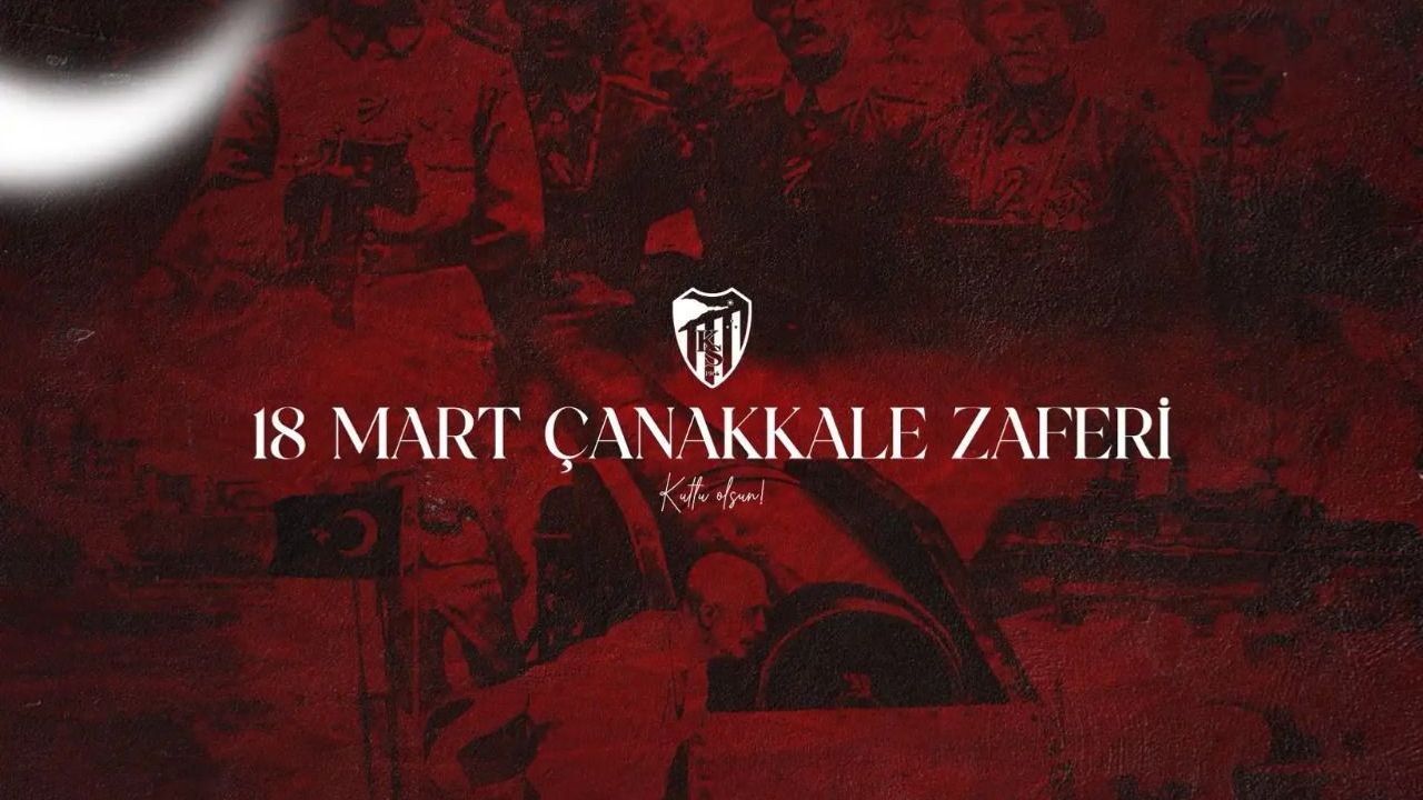 KOCAELİSPOR’DAN 18 MART MESAJI: “BU ZAFER BİR MİLLETİN İRADESİDİR”