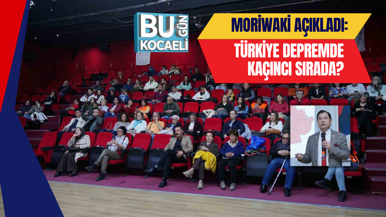 MORİWAKİ AÇIKLADI: TÜRKİYE DEPREMDE KAÇINCI SIRADA?