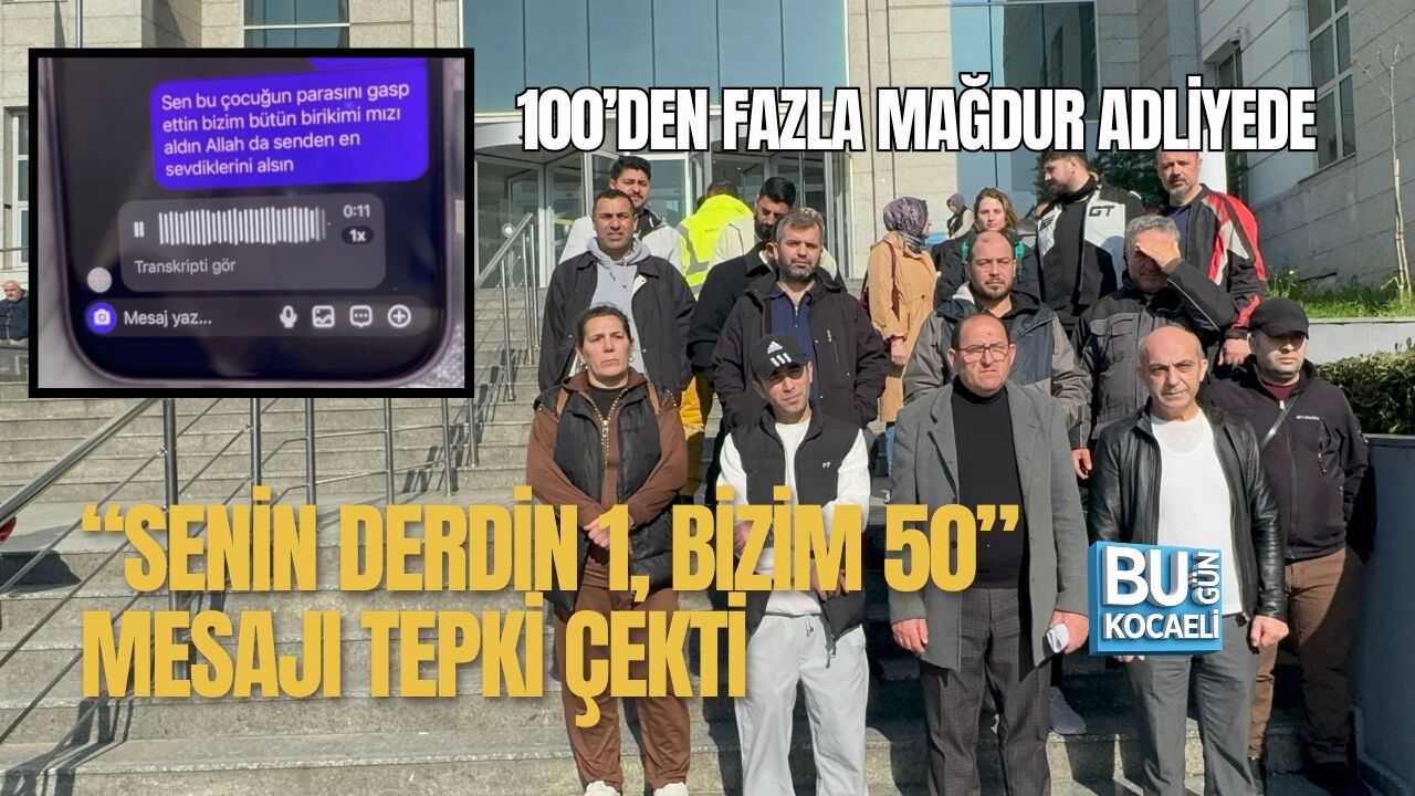 100’DEN FAZLA MAĞDUR ADLİYEDE “SENİN DERDİN 1, BİZİM 50” MESAJI TEPKİ ÇEKTİ