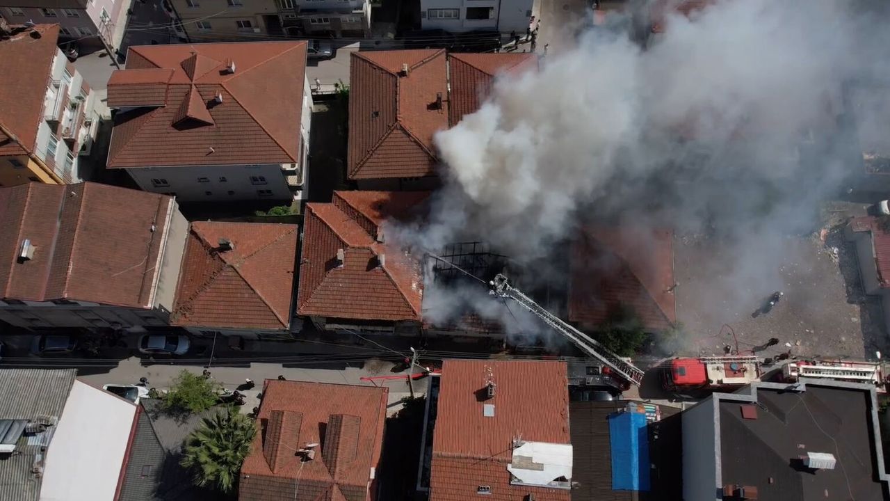 SAKARYA’DA FACİAYI ANNE ÖNLEDİ! YANGINDA DOĞALGAZ VANASINI KAPATTI