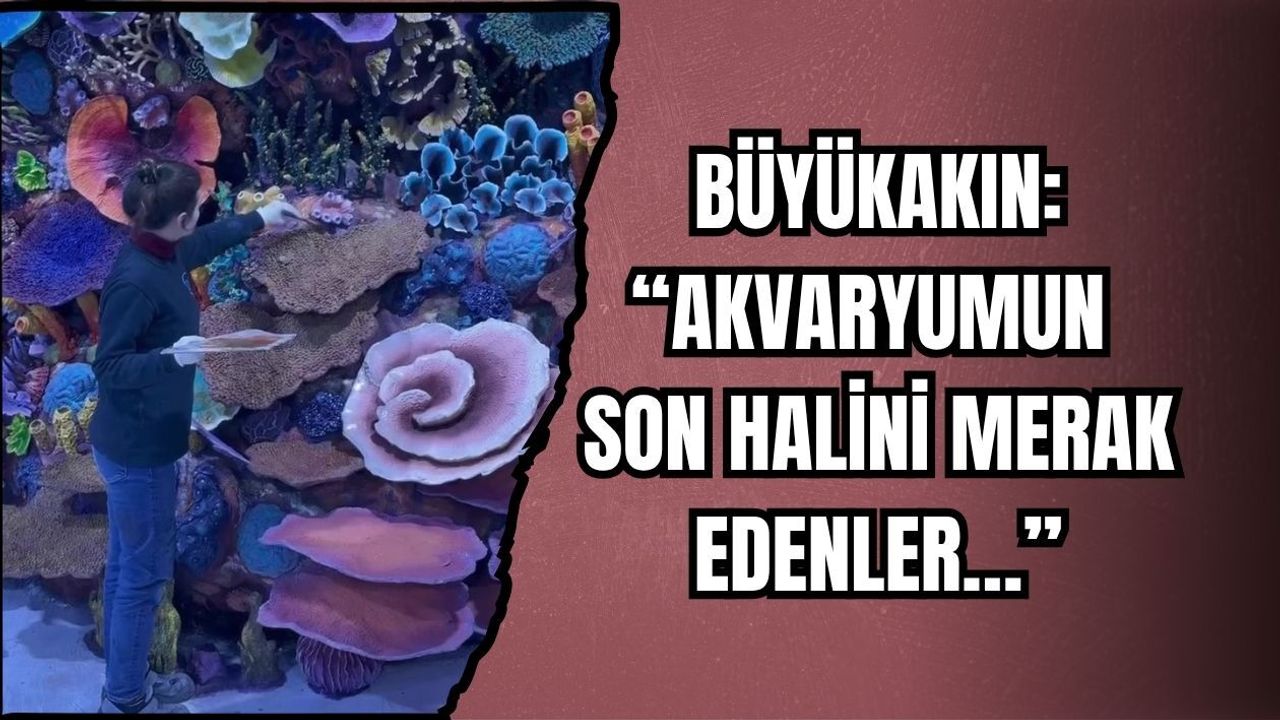 BÜYÜKAKIN: “AKVARYUMUN SON HALİNİ MERAK EDENLER…”