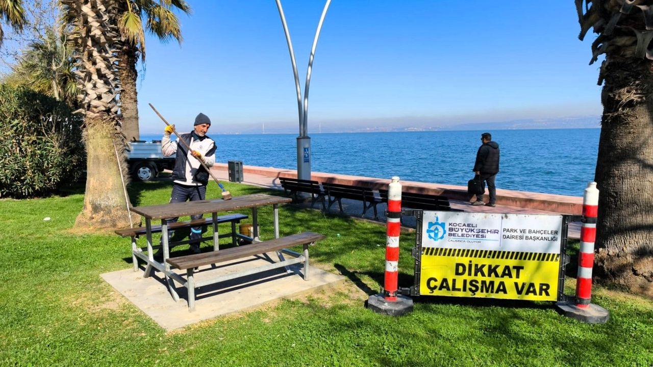 KOCAELİ SAHİLLERİ YAZA HAZIRLANIYOR! BÜYÜKŞEHİR’DEN KAPSAMLI YENİLEME ATAĞI