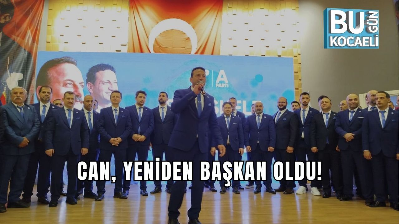 CAN, YENİDEN BAŞKAN OLDU!
