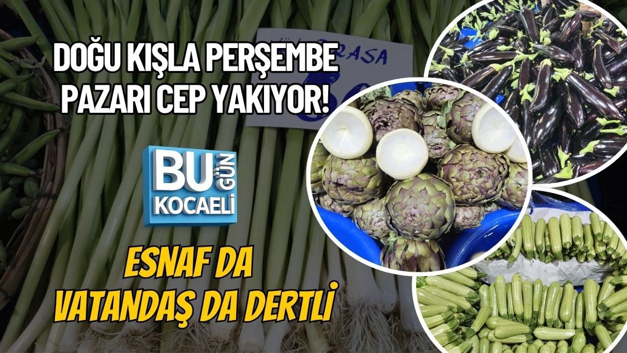 DOĞU KIŞLA PERŞEMBE PAZARI CEP YAKIYOR! ESNAF DA VATANDAŞ DA DERTLİ
