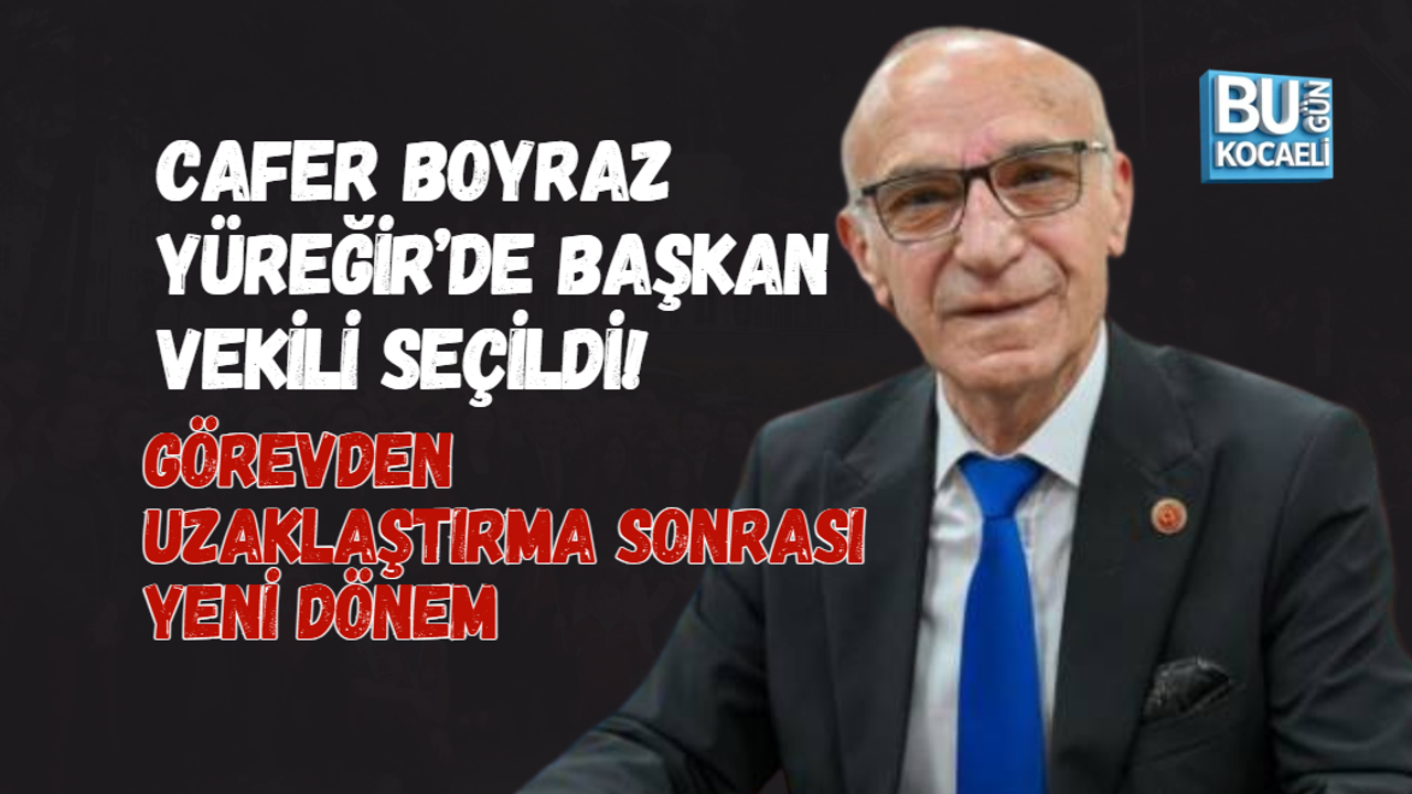 CAFER BOYRAZ YÜREĞİR’DE BAŞKAN VEKİLİ SEÇİLDİ! GÖREVDEN UZAKLAŞTIRMA SONRASI YENİ DÖNEM