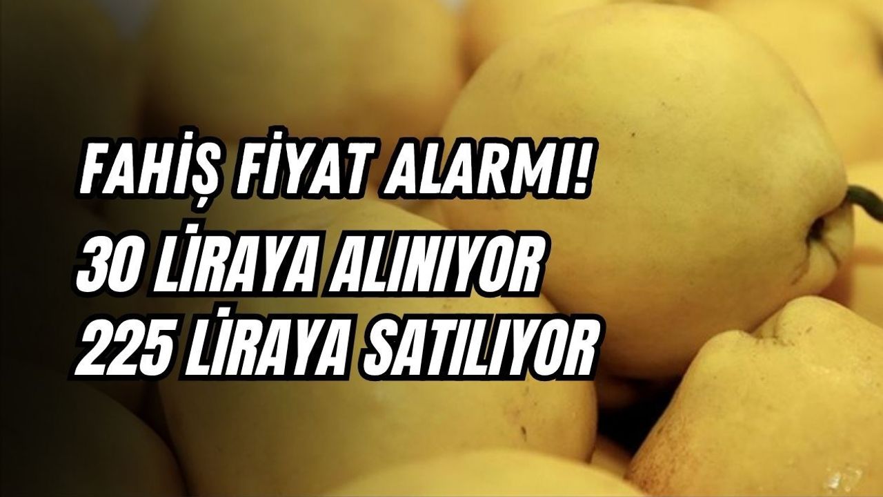 FAHİŞ FİYAT ALARMI! 30 LİRAYA ALINIYOR 225 LİRAYA SATILIYOR