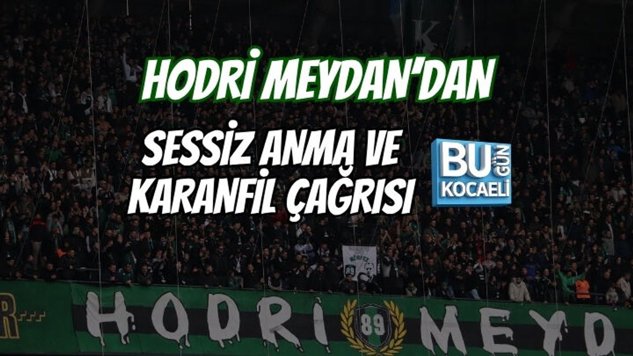 HODRİ MEYDAN KARANFİL ATACAK: GÖZTEPE MAÇINDA TRİBÜNLER SUSACAK