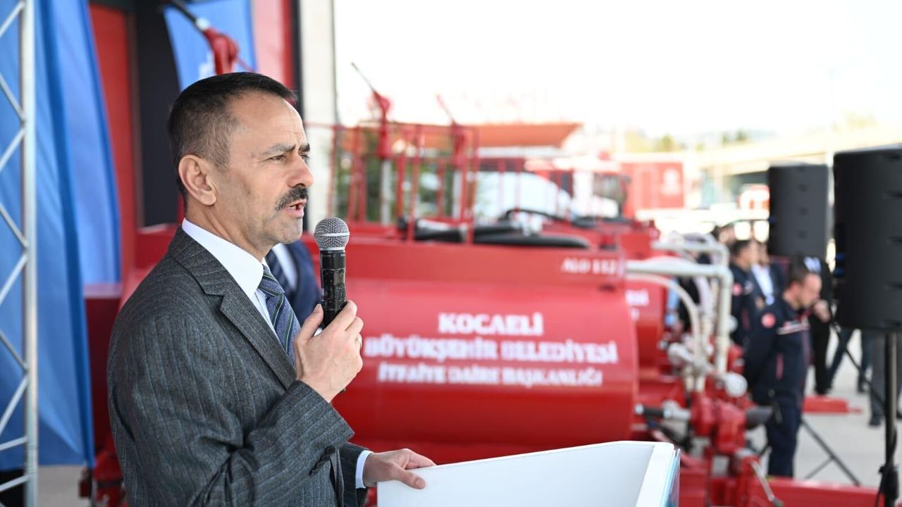 KOCAELİ’DE KIRSALA YANGIN TANKERİ DESTEĞİ: 25 MAHALLEYE TESLİM EDİLDİ