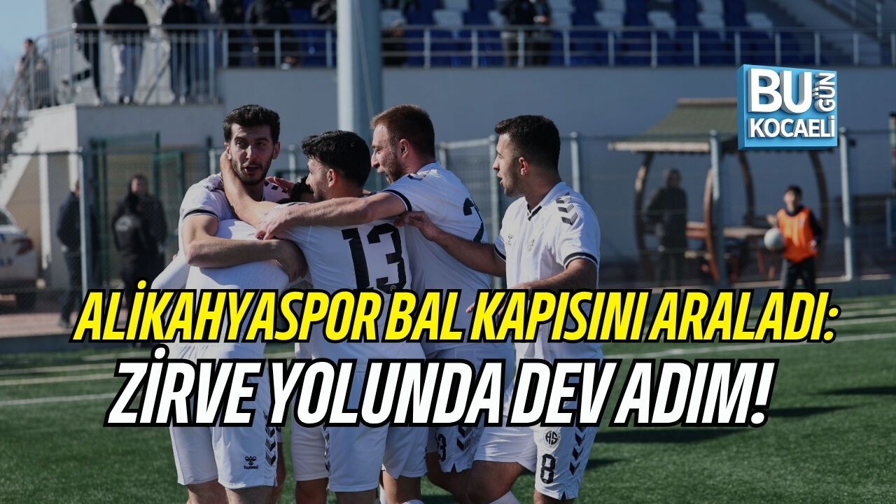 ALİKAHYASPOR BAL KAPISINI ARALADI: ZİRVE YOLUNDA DEV ADIM!