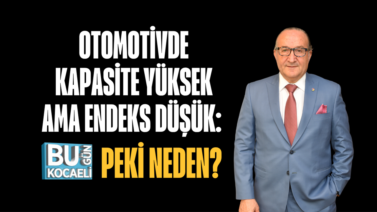 OTOMOTİVDE KAPASİTE YÜKSEK AMA ENDEKS DÜŞÜK: PEKİ NEDEN?