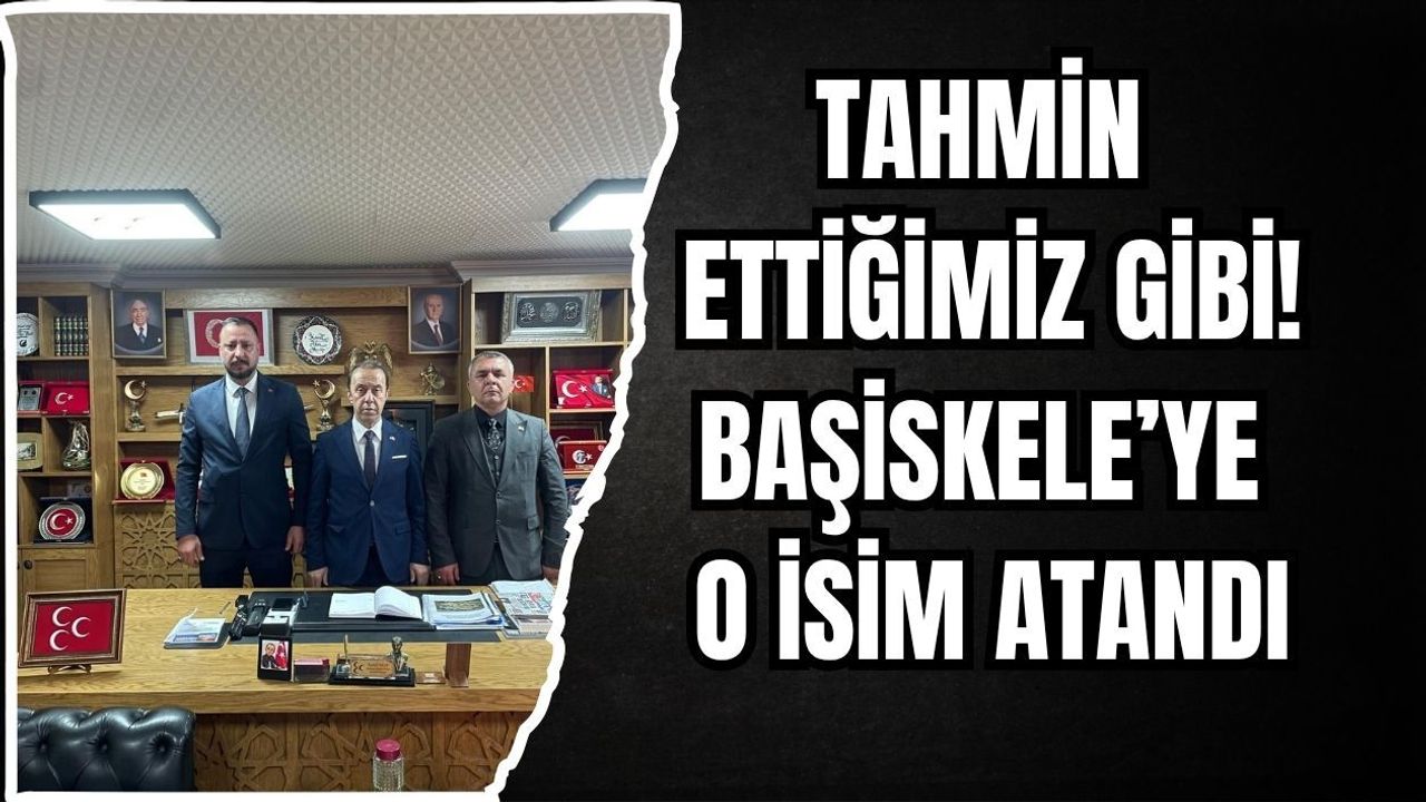 TAHMİN ETTİĞİMİZ GİBİ! BAŞİSKELE’YE O İSİM ATANDI