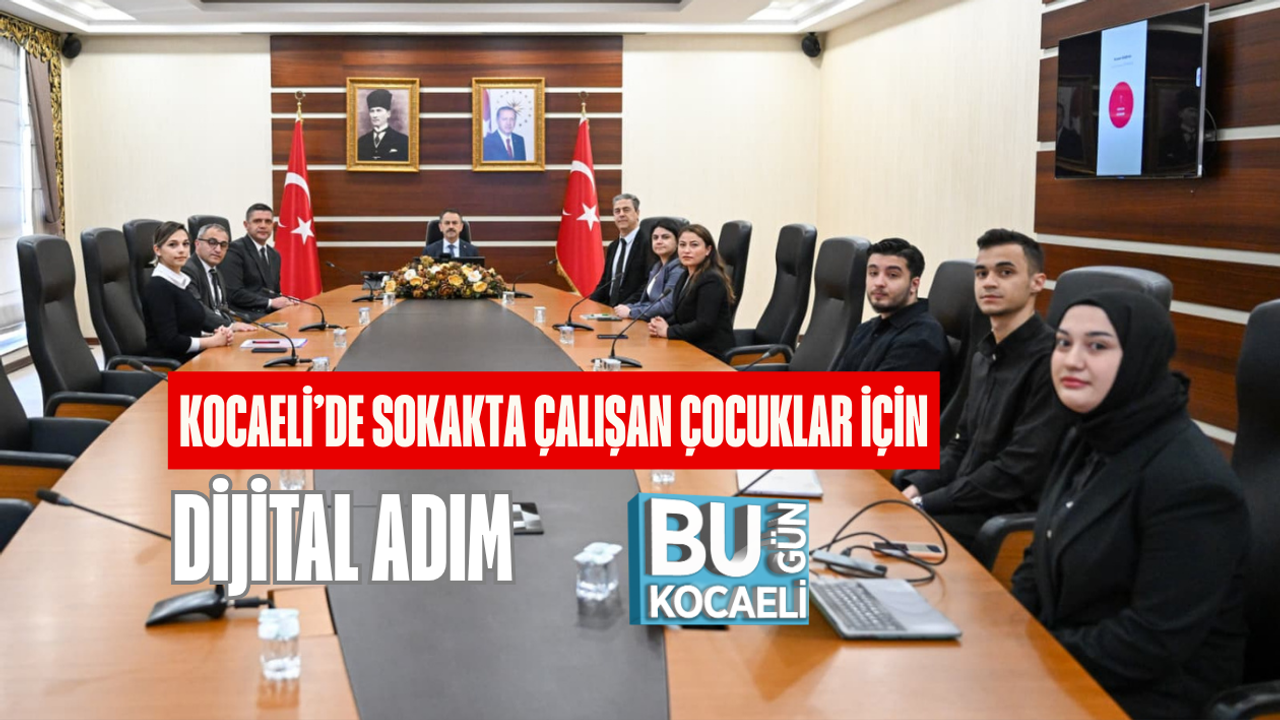 KOCAELİ’DE SOKAKTA ÇALIŞAN ÇOCUKLAR İÇİN DİJİTAL ADIM