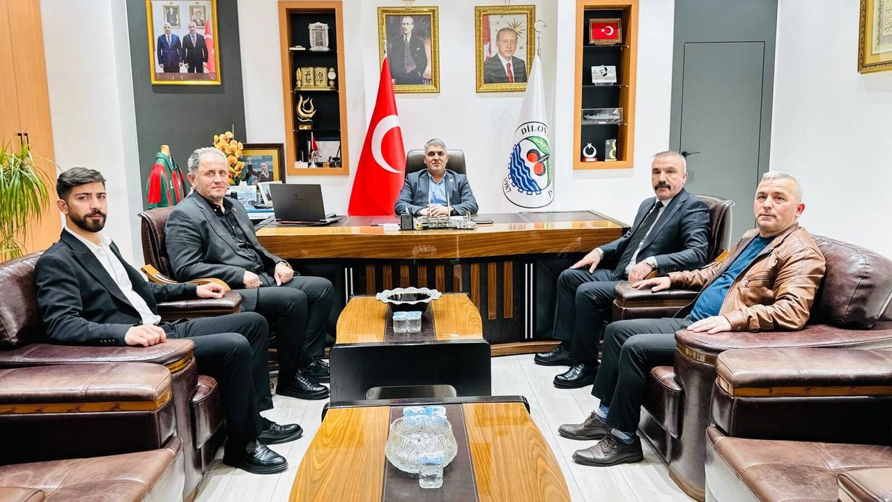 MHP DİLOVASI’NDAN KURUMLARA ZİYARET: YENİ GÖREVLERE “HAYIRLI OLSUN”