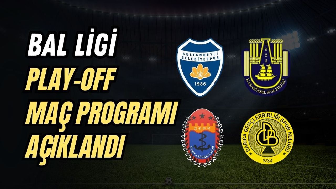 BAL LİGİ PLAY-OFF MAÇ PROGRAMI AÇIKLANDI