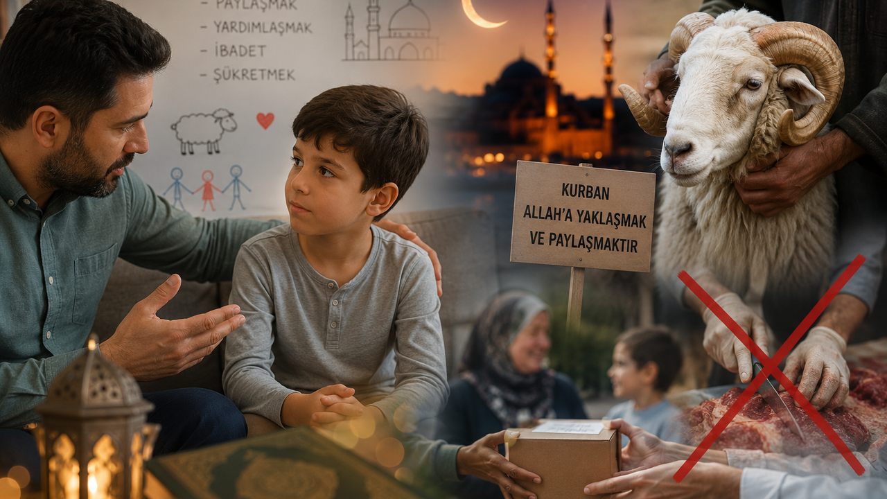 PSİKOLOG ENİSE ÖZİÇ AÇIKLADI: ÇOCUKLARA KURBAN BAYRAMI NASIL ANLATILMALI
