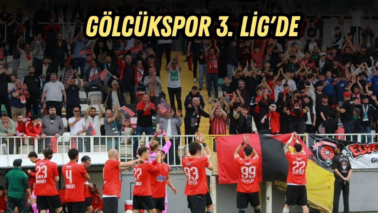 GÖLCÜKSPOR 3. LİG'E YÜKSELDİ!