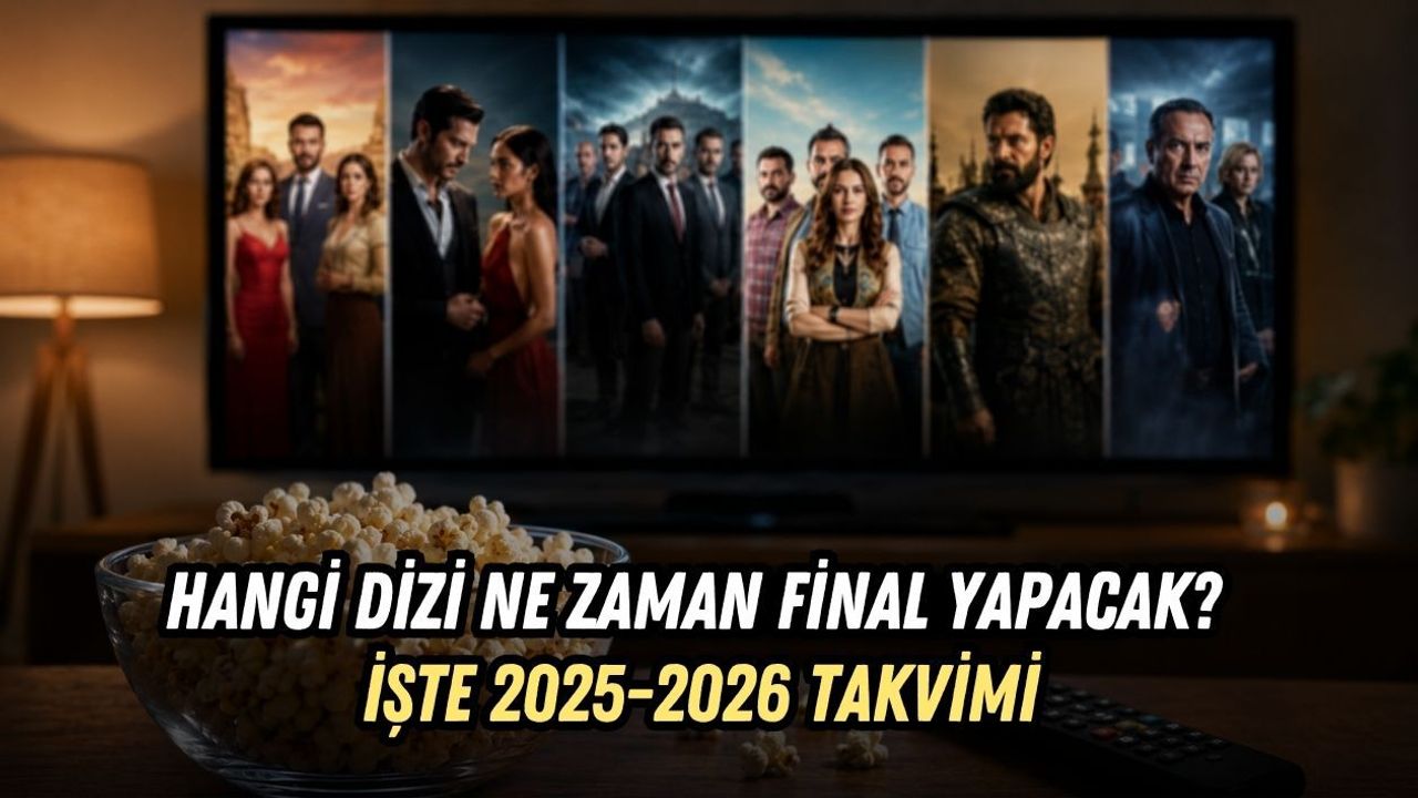 HANGİ DİZİ NE ZAMAN FİNAL YAPACAK? İŞTE 2025-2026 TAKVİMİ