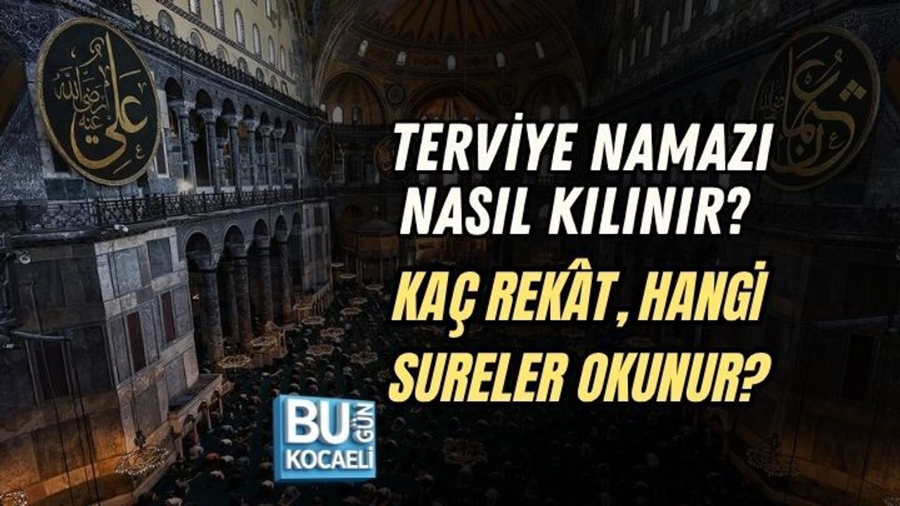 TERVİYE NAMAZI NASIL KILINIR? KAÇ REKÂT, HANGİ SURELER OKUNUR?