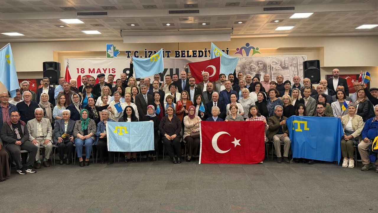 İZMİT’TE KIRIM TATAR SÜRGÜNÜ UNUTULMADI