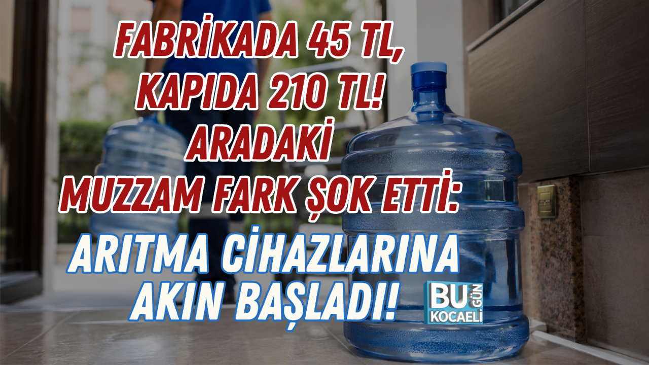 FABRİKADA 45 TL, KAPIDA 210 TL! ARADAKİ MUZZAM FARK ŞOK ETTİ: ARITMA CİHAZLARINA AKIN BAŞLADI!