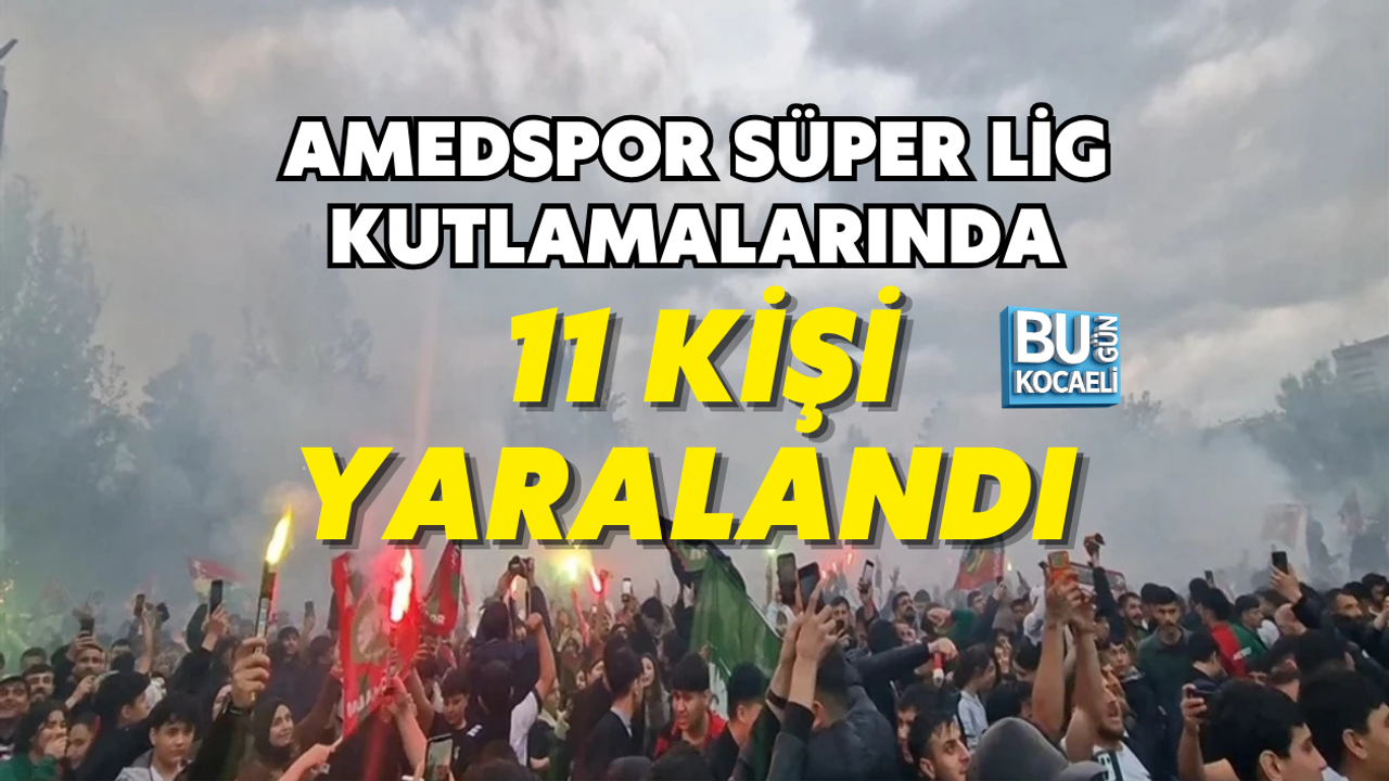 AMED SÜPER LİG KUTLAMALARINDA 11 KİŞİ YARALANDI