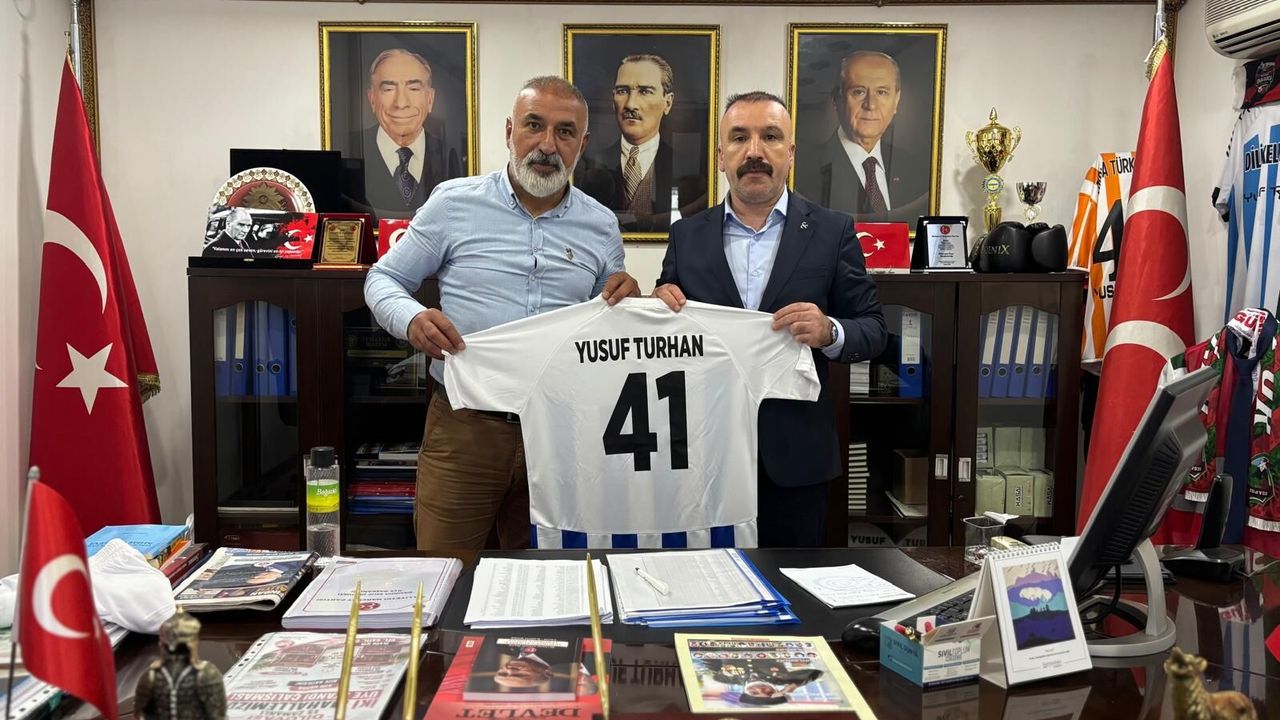 MHP DİLOVASI İLÇE TEŞKİLATI’NA DİLOVASI BELEDİYESPOR’DAN ZİYARET