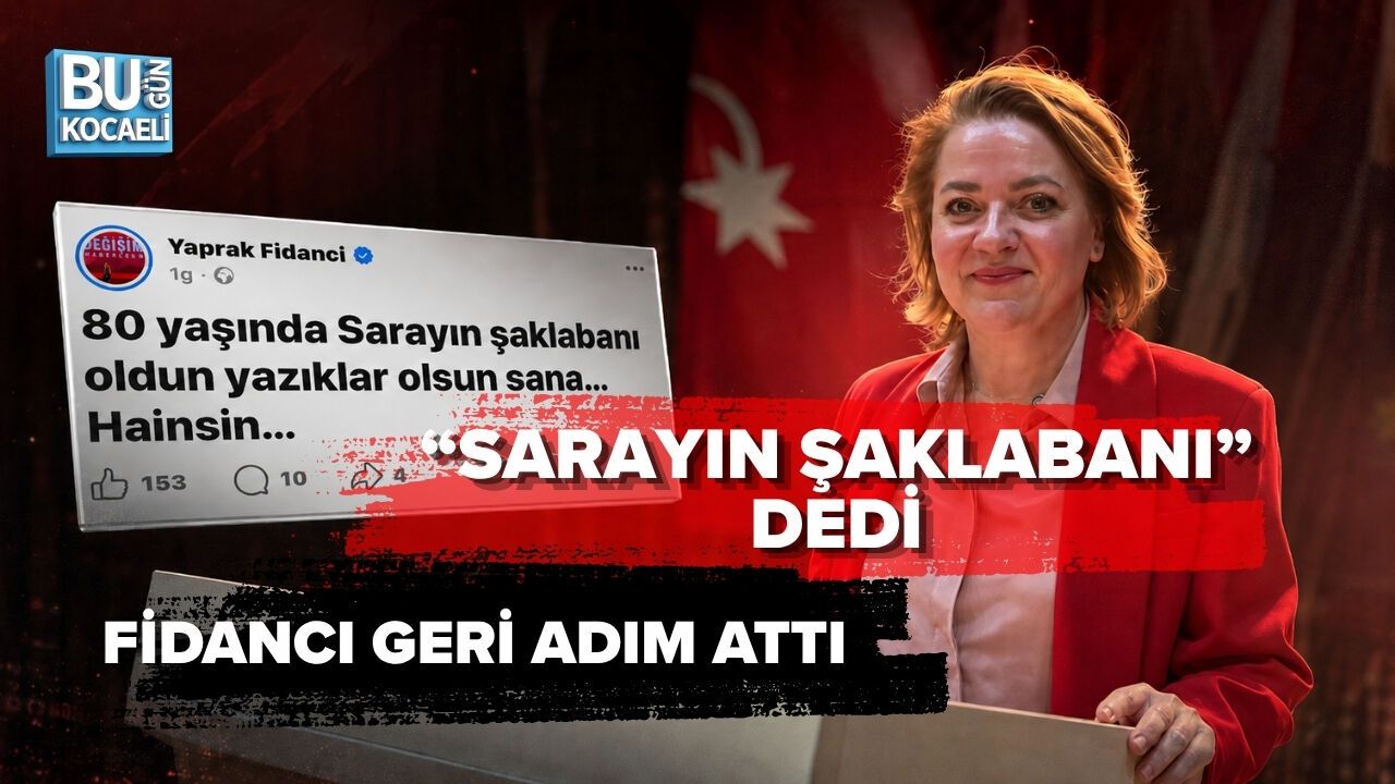 “SARAYIN ŞAKLABANI” DEDİ FİDANCI GERİ ADIM ATTI