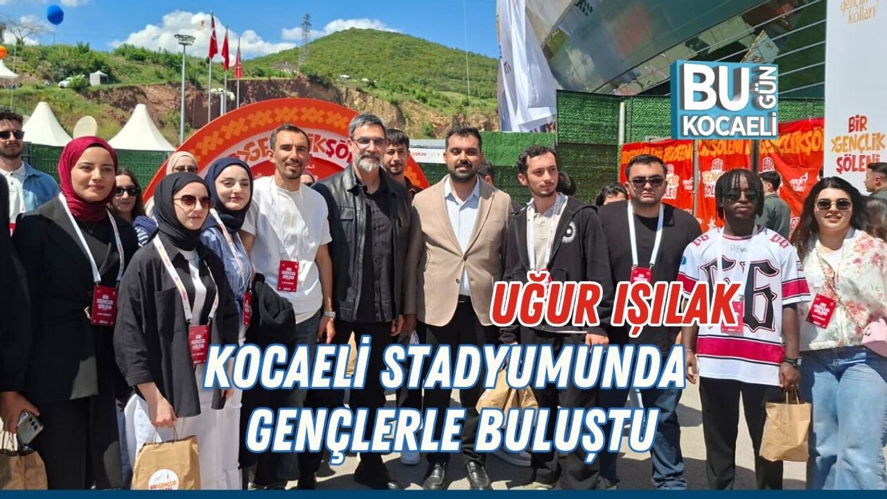UĞUR IŞILAK KOCAELİ STADYUMUNDA GENÇLERLE BULUŞTU
