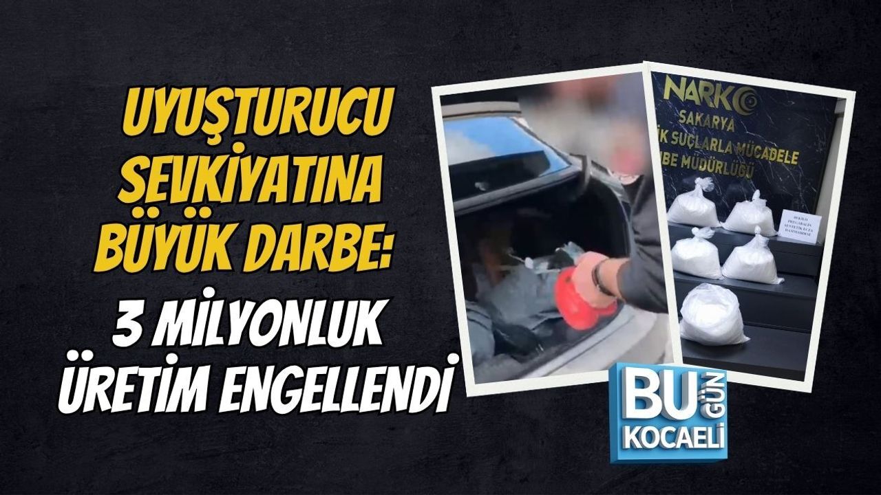 UYUŞTURUCU SEVKİYATINA BÜYÜK DARBE: 3 MİLYONLUK ÜRETİM ENGELLENDİ