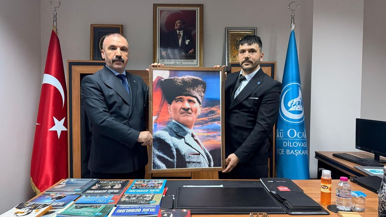 MHP DİLOVASI TEŞKİLATINDAN ÜLKÜ OCAKLARI’NA HAYIRLI OLSUN ZİYARETİ