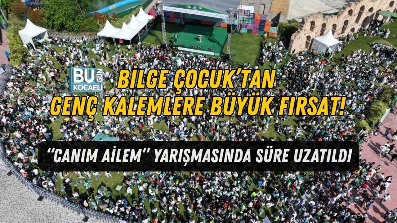 BİLGE ÇOCUK’TAN GENÇ KALEMLERE BÜYÜK FIRSAT!