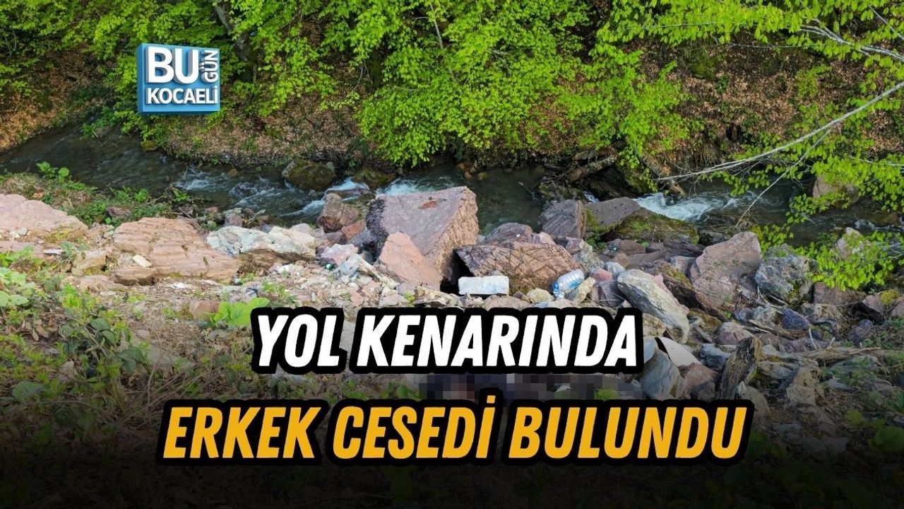 YOL KENARINDA ERKEK CESEDİ BULUNDU