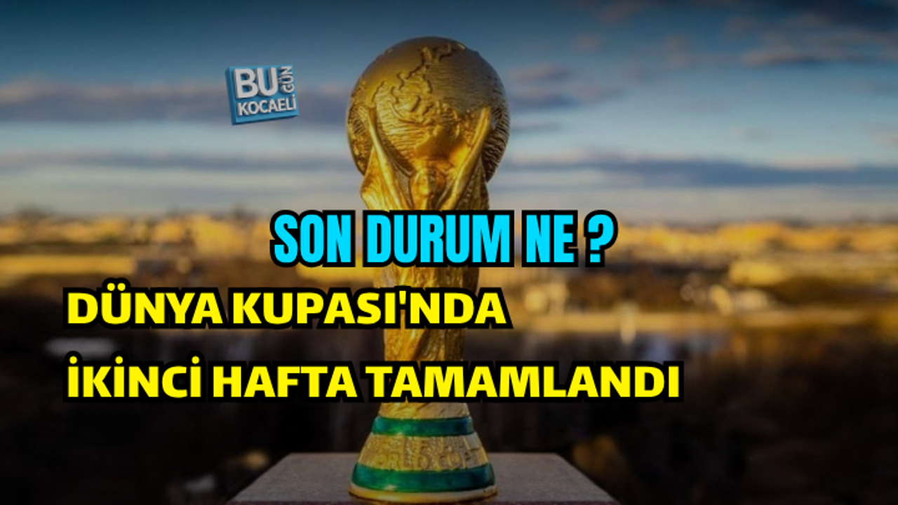 DÜNYA KUPASI'NDA İKİNCİ HAFTA TAMAMLANDI: SON DURUM NE ?