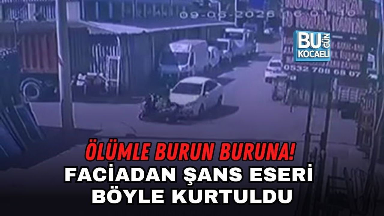 ÖLÜMLE BURUN BURUNA! FACİADAN ŞANS ESERİ BÖYLE KURTULDU