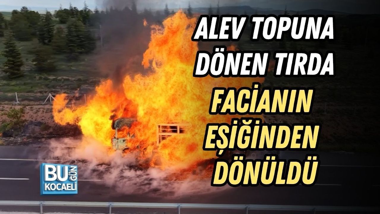 ALEV TOPUNA DÖNEN TIRDA FACİANIN EŞİĞİNDEN DÖNÜLDÜ