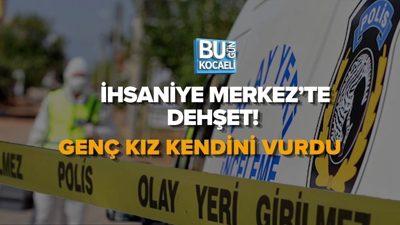 İHSANİYE MERKEZ’TE DEHŞET! GENÇ KIZ KENDİNİ VURDU