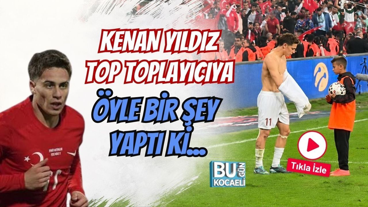 KENAN YILDIZ TOP TOPLAYICIYA ÖYLE BİR ŞEY YAPTI Kİ...