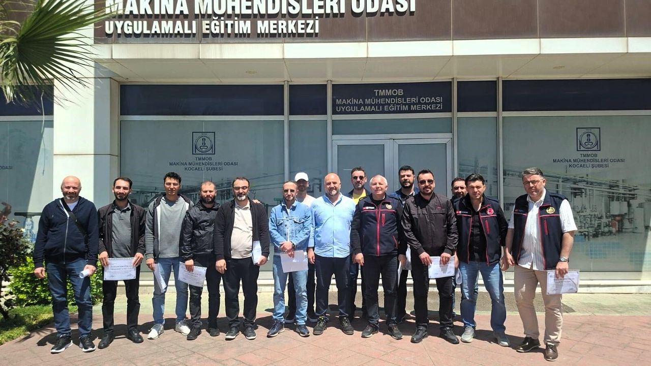 KOCAELİ İTFAİYESİNDEN PATLAYICI ORTAM RİSKLERİNE KARŞI ÖNEMLİ EĞİTİM